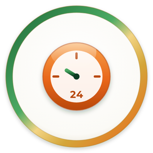 24-hour service icon